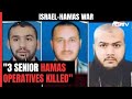 Israel Says It Killed 3 Senior Hamas Operatives Using Fighter Jets