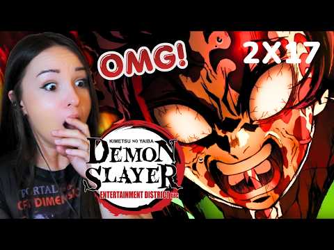 NEVER GIVE UP! ❤️‍🔥 Demon Slayer | 2x17 REACTION