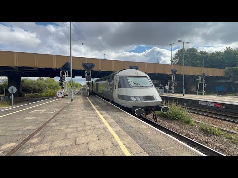 The Jolly Fisherman Railtour and Full Livery 222104 at Leicester! 22/6/24