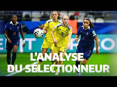 France-Suède, 2-1 : l'analyse du sélectionneur