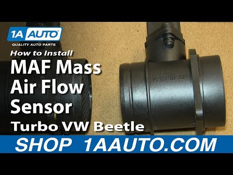 VW NEW BEETLE (MKIV) - 1.8 T - MAF (Mass Air Flow) Sensor Replacement