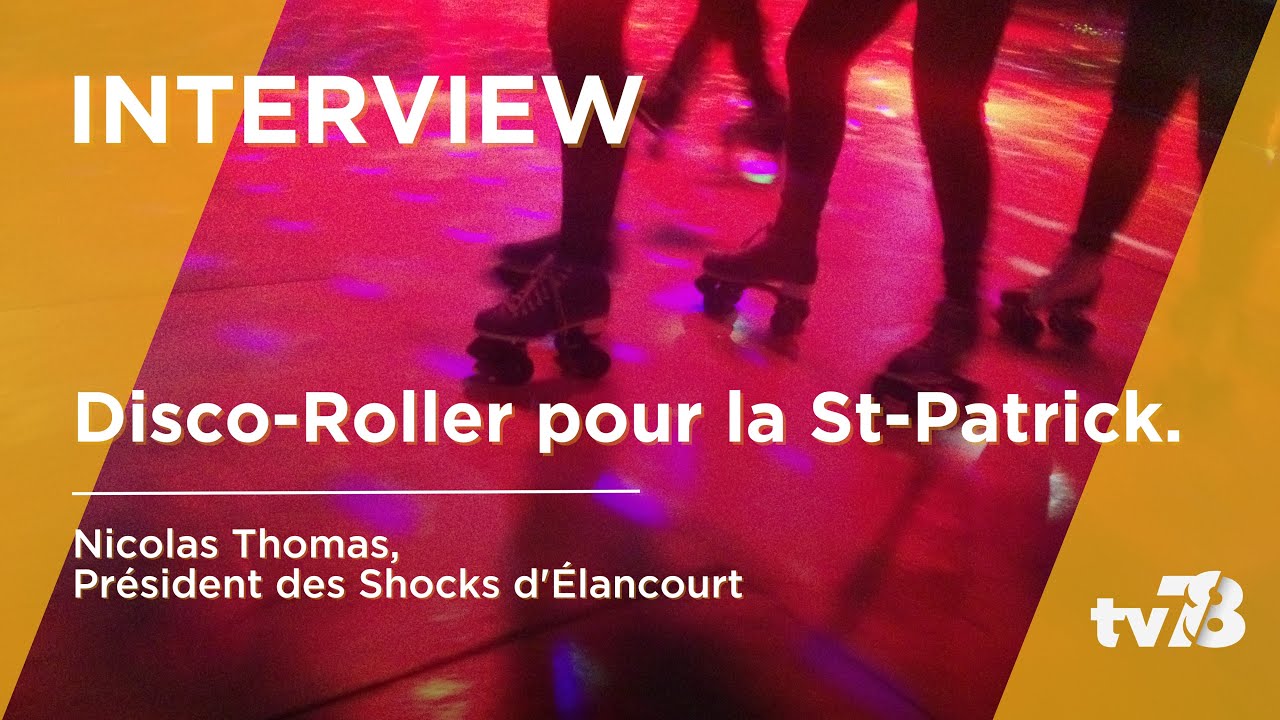 Une soirée disco roller à Élancourt pour la Saint-Patrick !