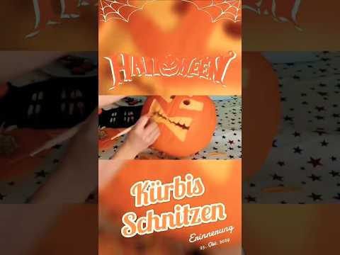 Kürbis Schnitzen #erinnerung #halloween #doityourself