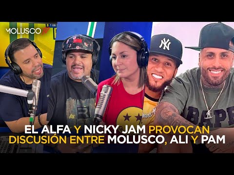 Guerra entre EL ALFA y NICKY JAM Provoca guerra entre MOLU y ALI ( casi se van a las manos ) ?