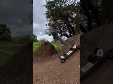 Mountainboarding in England with Emlyn