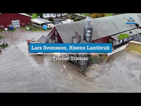 Tidsbesparande och effektiv utfodring på Risens Lantbruk med Trioliets självgående foderblandare