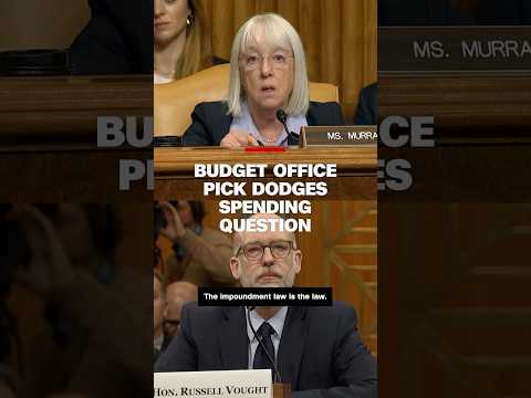 Budget office pick dodges spending question