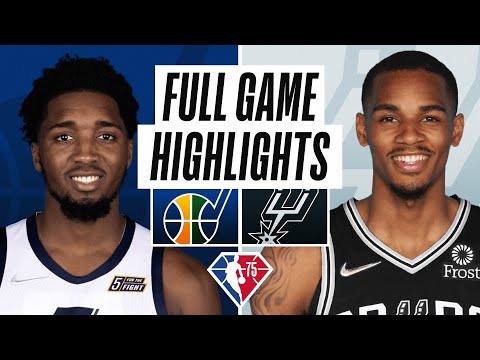 JAZZ at SPURS | FULL GAME HIGHLIGHTS | March 11, 2022 video clip 