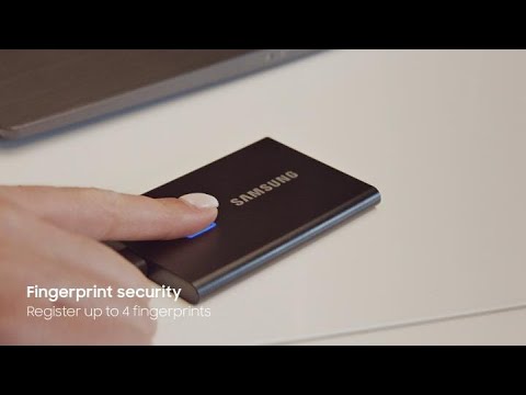 Portable SSD T7 Touch: At work | Samsung