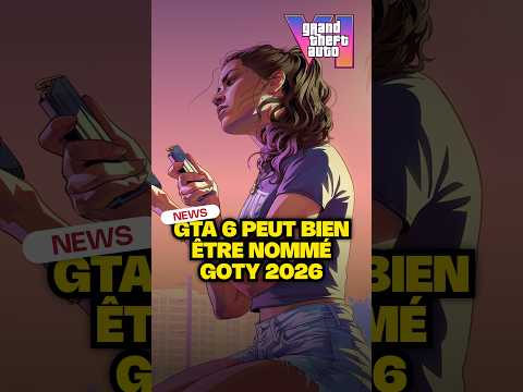 GTA 6 jeu de l'année aux Game Awards 2026 ? Il sera bien éligible, mais...