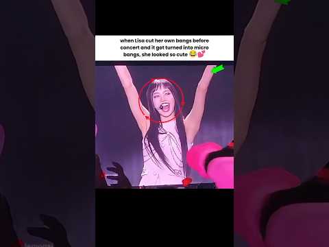 she accidentally chopped <strong>them</strong> too much 😂 #lisa #리사 #blackpink #블랙핑크