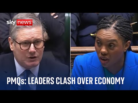 'Why should we believe a word Starmer says on economy?' Badenoch asks in PMQs
