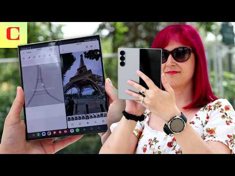 Galaxy Z Fold 6: My Day in Paris With Samsung’s New Phone