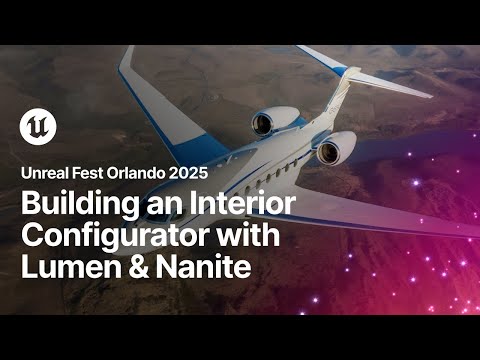 Building a Data-Driven Interior Configurator Using Lumen and Nanite | Unreal Fest Orlando 2025