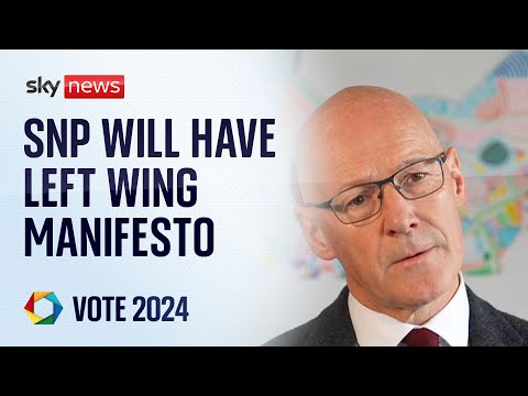 SNP will have most left-wing manifesto of general election, leader John Swinney says