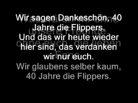 Die Flippers - Wir sagen Danke schön (40 Jahre)