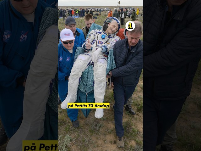 Här landar Nasa:s äldste astronaut