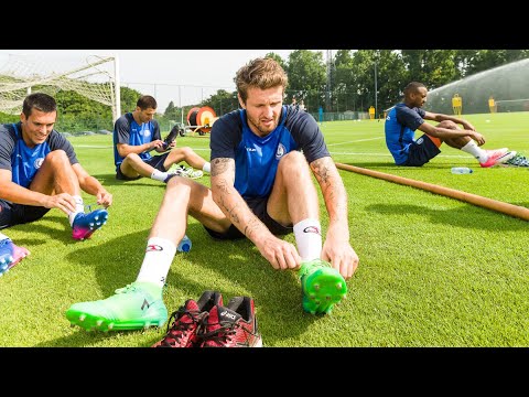 De eerste training van het nieuwe seizoen