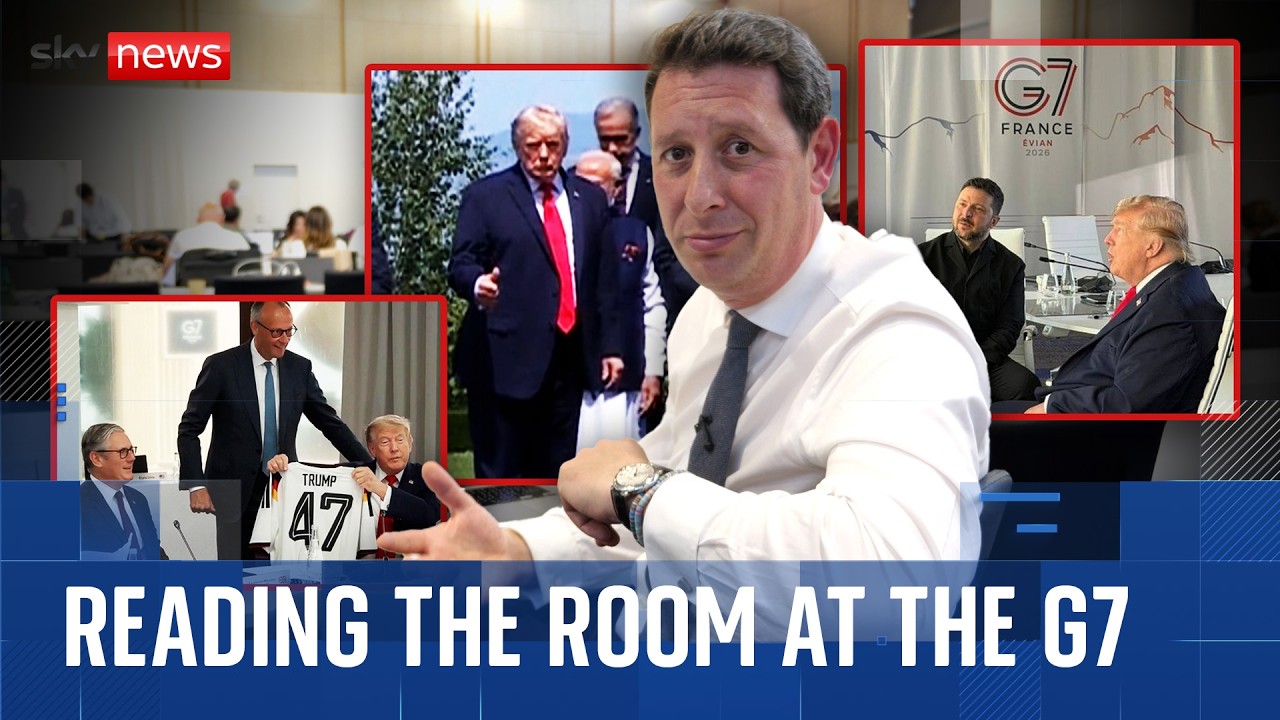 Trump and the other G7 leaders: What their body language reveals