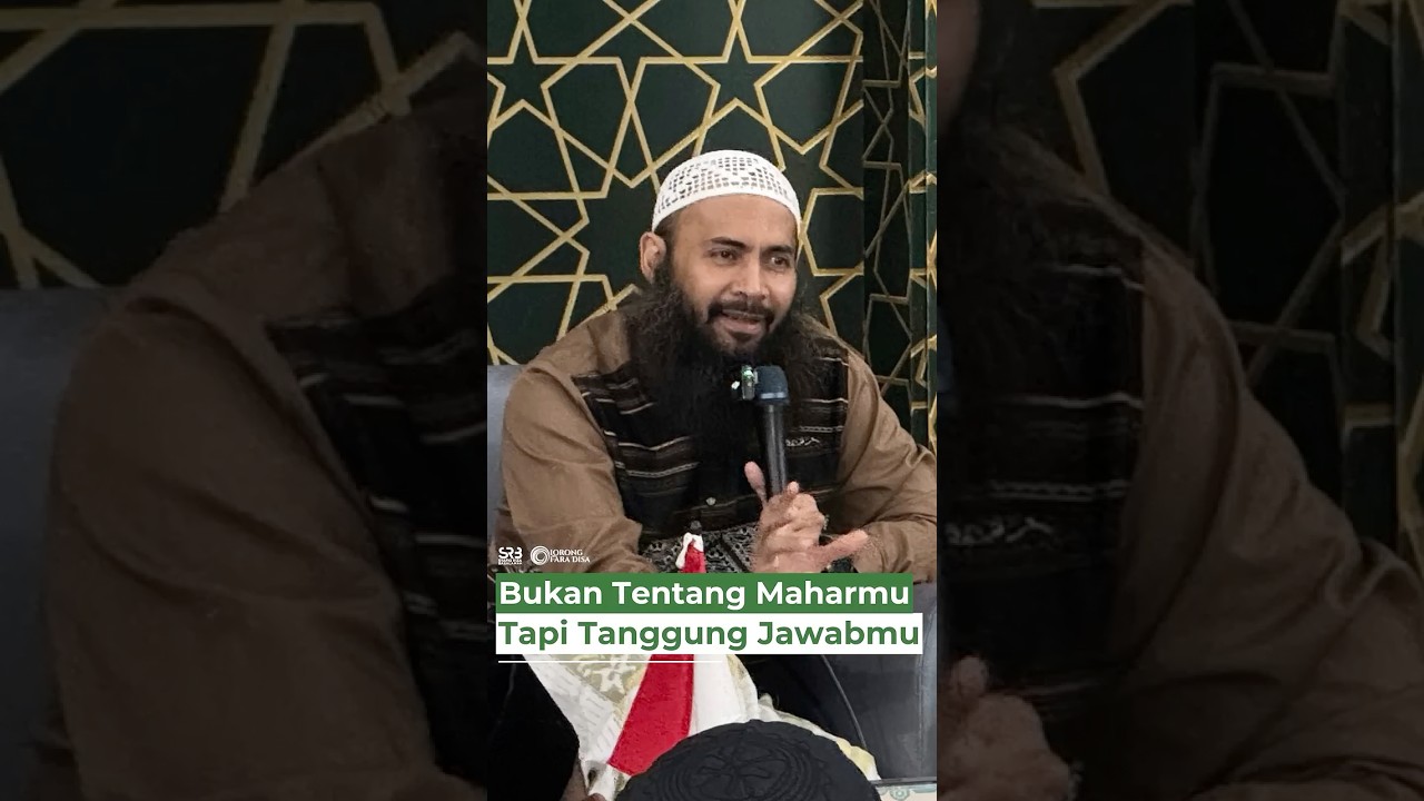 Bukan Tentang Maharmu, Tapi Tanggung Jawabmu! - Ustadz Dr. Syafiq Riza Basalamah, M.A.