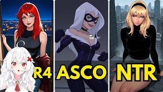 ERISPHERIA reacciona "TODAS LAS PAREJAS DE SPIDERMAN" by Oficina 404