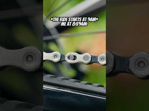 When the ride is meant to start at 9am...🚳😅