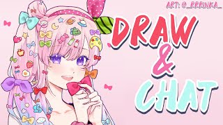 【DRAWING】Chit Chat and Draw, Summer!【 iofi / hololiveID 】