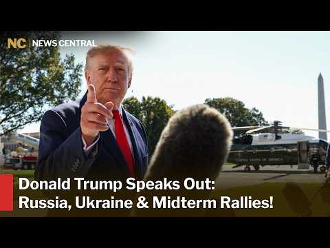 Trump Addresses Media Before Alaska Departure: Russia-Ukraine War, <strong>Oil</strong> <strong>Prices</strong> &amp; Midterm Rallies|AC1Z