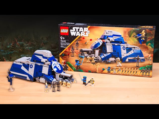 LEGO Star Wars Battle of Felucia Separatist MTT REVIEW | Set 75435