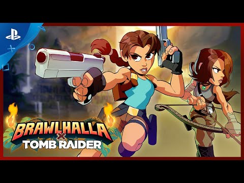 Brawlhalla - Tomb Raider Gameplay Trailer | PS4