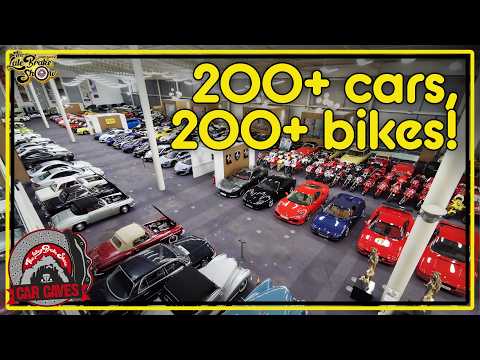 Secret Multi £ Million Car Cave Garage Tour of 400+ rare vehicles // UK's biggest car collection