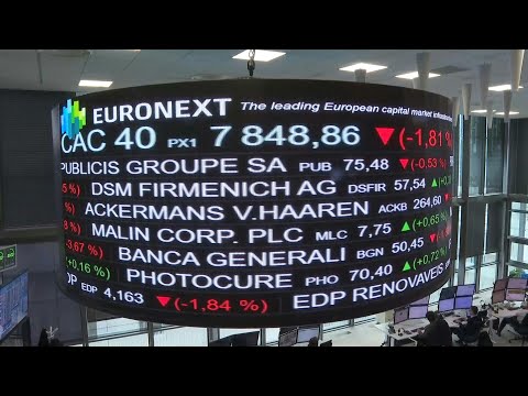 Surging oil prices: Euronext stock indices in the red in Paris | AFP