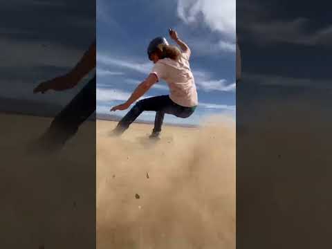 Tyler slashing his way through the desert!  #SendIt #Skate #EvolveRiders #EvolveSkateboards #Hadean