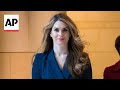 Hope Hicks takes witness stand in Trump hush money trial