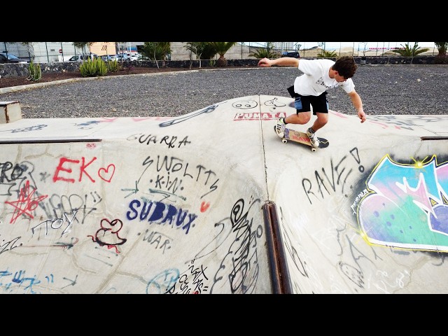 I Skated the Worst and Best Skateparks in Tenerife, Spain