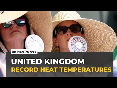 Feeling the heat: Record-breaking heatwave as temperatures soar in UK