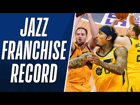 #1 Seed Jazz Post FRANCHISE RECORD 150+ PTS in Win! ?
