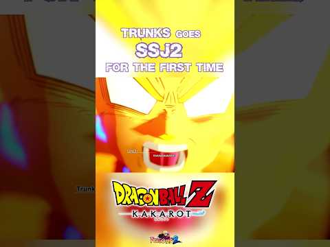 Trunks achieves Super Saiyan 2 for the first Time #dragonball #dbz