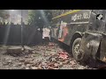 Noida Bus Crash | 1 Killed After Bus Crashes Into Boundary Wall Of Noida Apartment  - 01:50 min - News - Video