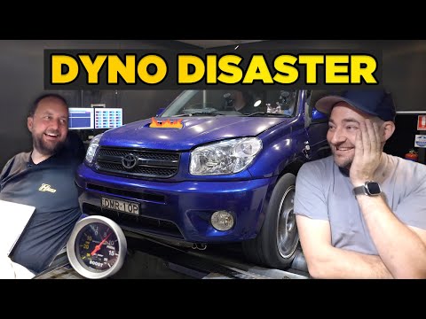 Building Toyota RAV 34 GTR for Super Cheap Auto: Dyno Challenges