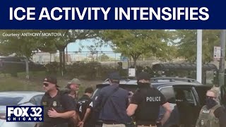 ICE activity intensifies in Chicago area amid residents' fears