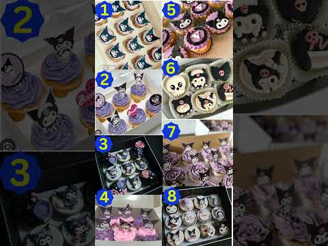 Kuromi Cupcake #wouldyourather #sanrio #quiz #kuromi #games #cupcake #yummy #food #birthday #fypシ