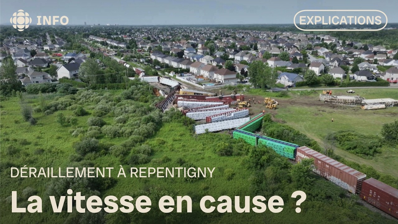 Déraillement à Repentigny : plusieurs jours de nettoyage nécessaires