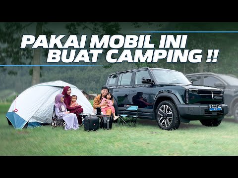 PERTAMA KALI CAMPING PAKAI JIP LISTRIK: CHERY J6!