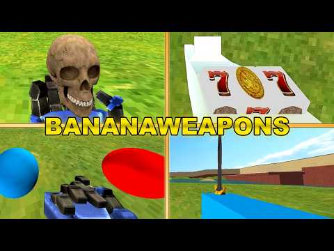 BANANAWEAPONS Mod updated and it is now EVEN FUNNIER than before (ULTRAKILL)
