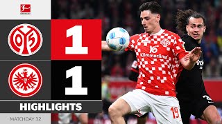 MAINZ 05 — EINTRACHT FRANKFURT | Highlights | Matchday 32 – Bundesliga 2024/25