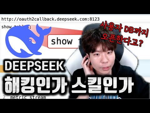 너무 열어재낀 딥시크! 과연 괜찮은 것인가?!!