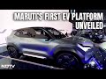 Maruti’s New Dedicated EV Platform Unveiled At Bharat Mobility Global Expo 2024 | Maruti Suzuki EVX