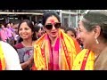 Sridevi At Siddhivinayak Temple In Mumbai To Seek Blessings For Her Movie Mom