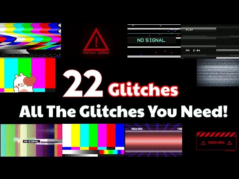 Upload mp3 to YouTube and audio cutter for Free Full HD 22 Glitches | TV Glitch with Sound Effects download from Youtube